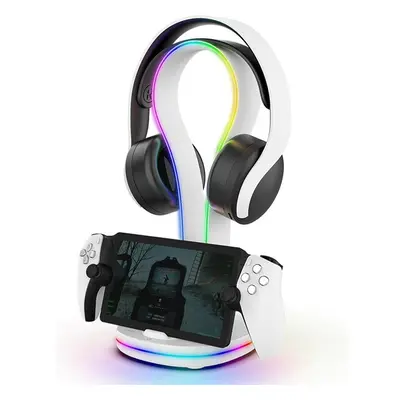 iPega P5P23 nabíjecí RGB stojan pro Playstation Portal bílý