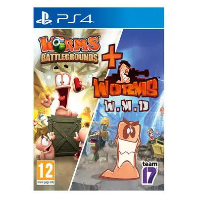 Worms Battlegrounds + Worms W.M.D.