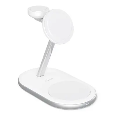 Epico 3in1 MagSafe Charging Stand - Charging for iPhone 15W - 9915111100044 Bílá