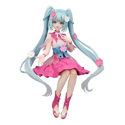 Hatsune Miku Noodle Stopper PVC Statue Flower Fairy Cosmos 14 cm