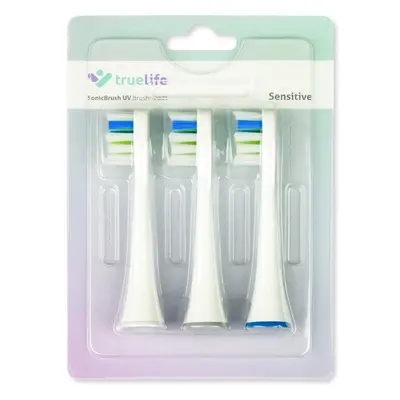 TrueLife SonicBrush UV náhradní hlavice Sensitive Triple Pack TLSNUVSE Bílá