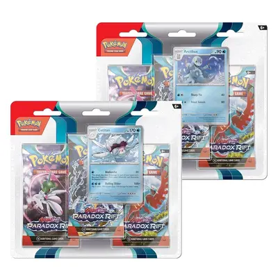 Pokémon TCG: SV04 Paradox Rift - 3 Blister Booster