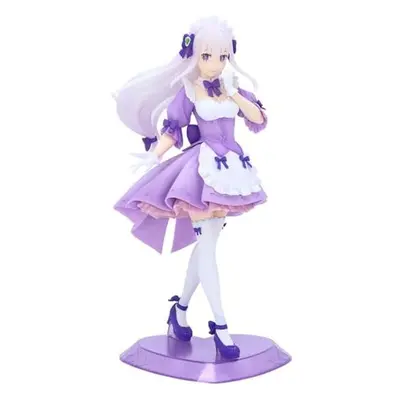 Soška Furyu Re:ZERO Starting Life in Another World Tenitol - Maid Emilia 28 cm Vícebarevná