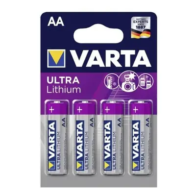 Varta Ultra Lithium AA, 4ks