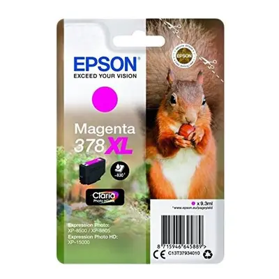 Epson 378XL Squirrel Claria Photo HD Purpurový