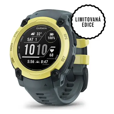 Garmin Instinct E – 40 mm, Electric lime s twilight páskem Zelená