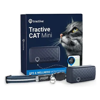 Tractive GPS CAT Mini Tmavě modrá