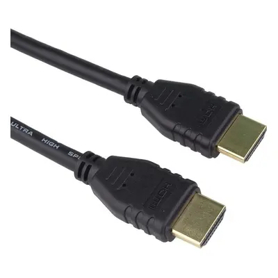 PremiumCord HDMI 2.1 High Speed + Ethernet kabel 8K@60Hz zlacené 0,5m