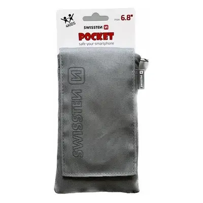 POUZDRO SWISSTEN POCKET 6,8" ŠEDÉ (65300400) Šedá