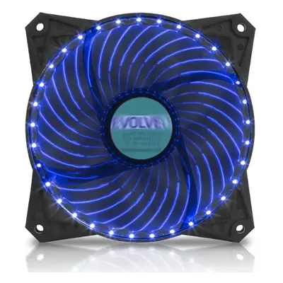 EVOLVEO 12L2BL ventilátor 120mm modrý FAN12BL33 Modrá