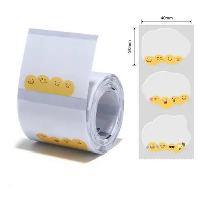 Niimbot štítky T 41x31mm 220ks pro B21, B21S, B3, B1S Emoji