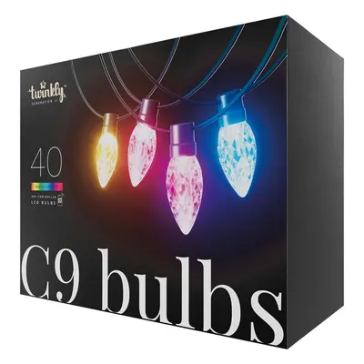 Twinkly C9 bulbs chytré žárovky 40 ks