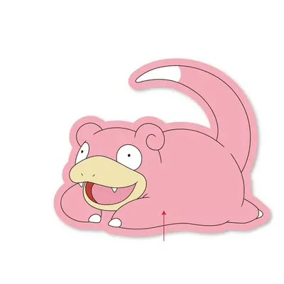 Herding Polštář Pokémon Slowpoke 35cm Vícebarevná