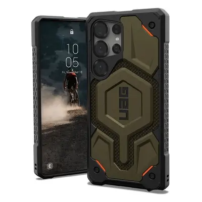 UAG Monarch Pro kryt Samsung Galaxy S25 Ultra Kevlar zelený