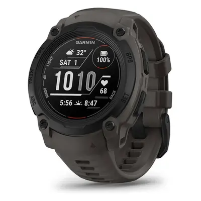 Garmin Instinct E – 40 mm, Black s charcoal páskem Černá