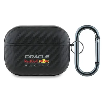 Oracle Red Bull Racing PU karbonové pouzdro pro AirPods Pro černý