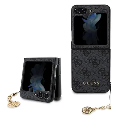 Guess 4G Charms kryt Samsung Galaxy Z Flip5 šedý