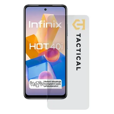 Tactical Glass Shield 2.5D sklo pro Infinix Hot 40i čiré