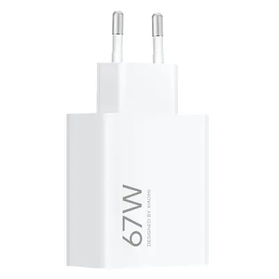 Xiaomi 67W HyperCharge Power Adapter (Type-A) Bílá