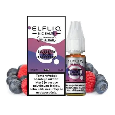 Elfliq Salt Raspberry Borůvka a malina 10ml (10mg)