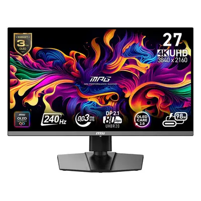 MSI MPG 272URX QD-OLED Černá