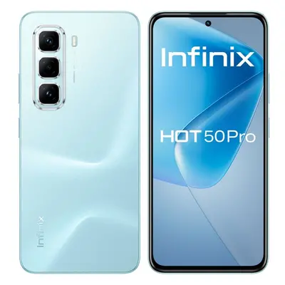 Infinix Hot 50 Pro 8+128GB Glacier Blue Modrá