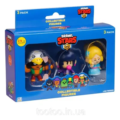 Set figurek Brawl Stars 1. série (3ks)