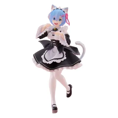 Figurka Re:Zero - Rem Cat Maid (Taito) Vícebarevná