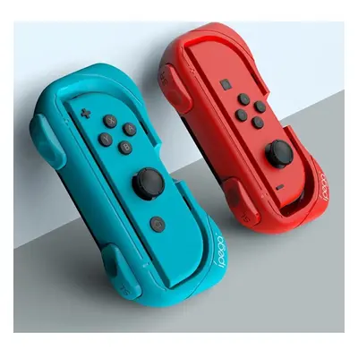 iPega SW055 Grip pro JoyCon Ovladače k Nintendo Switch 2ks modrý/červený