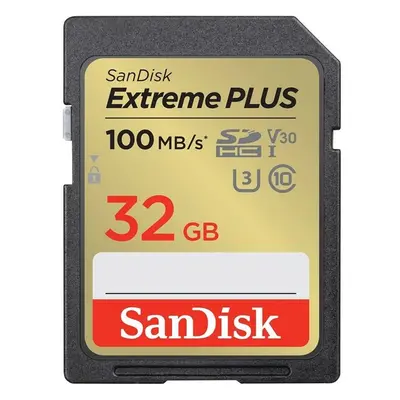 SanDisk SDHC karta 32GB Extreme PLUS SDSDXWT-032G-GNCIN