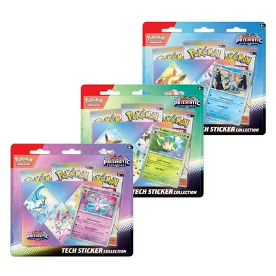 Pokémon TCG Prismatic Evolutions Tech Sticker Collection Leafeon