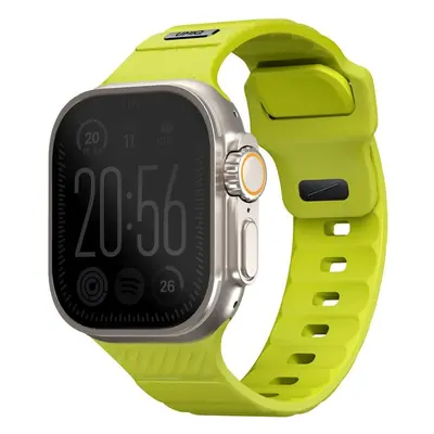 UNIQ Stride FKM Rubber voděodolný řemínek Apple Watch 49/45/44/42mm limetkový