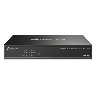 TP-Link VIGI NVR1004H-4P-2TB Černá