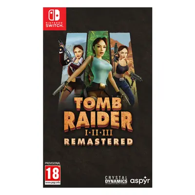 Tomb Raider I-III Remastered Starring Lara Croft (Switch)