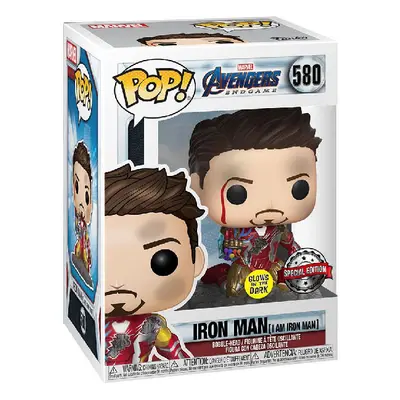 Funko POP! #580 Movies: Avengers Endgame - I Am Iron Man Exclusive (Special Edition) (GITD)