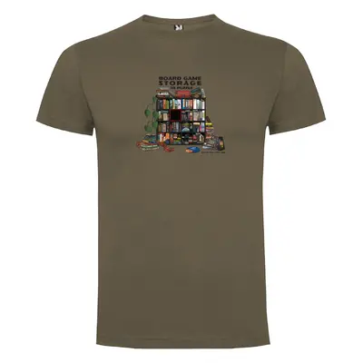 TLAMA games T-shirt "Storage 3D Puzzle" Barva: Ořechová hnědá, Velikost: 3XL