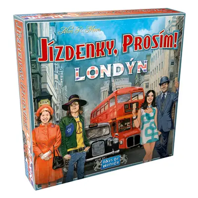 Asmodee Czech Republic Jízdenky, prosím! Londýn