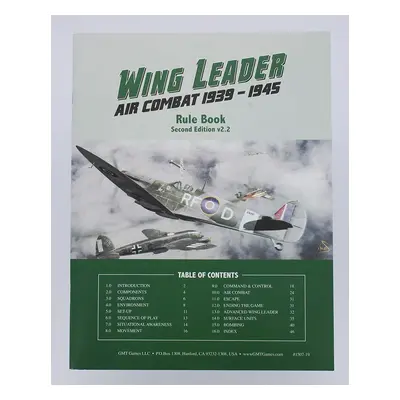 GMT Games Wing Leader: Air Combat 1939-45 2nd Edition v2.2 Rule Book