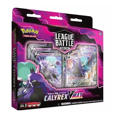 Nintendo Pokémon TCG: Rider Calyrex VMAX League Battle Deck Barva: Fialová