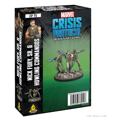 Atomic Mass Games Marvel Crisis Protocol Nick Fury Sr & The Howling Commandos