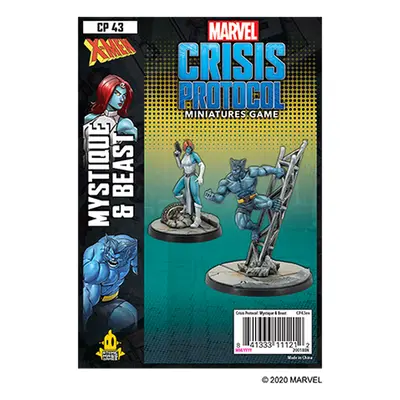 Atomic Mass Games Marvel Crisis Protocol: Mystique and Beast