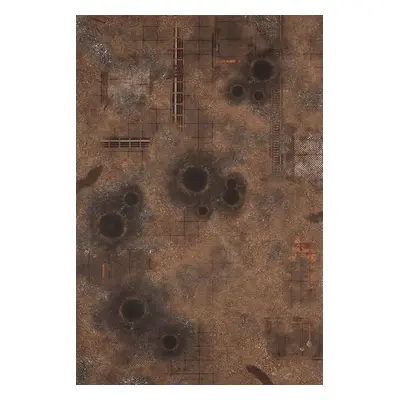 Gamemat.eu Herní podložka 6'x4' (183x122 cm) - různé motivy Barva: Fallout zone