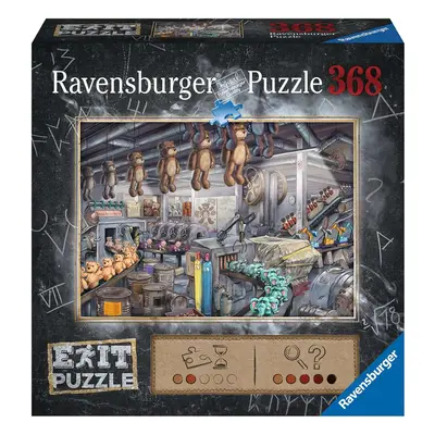 Ravensburger EXiT Puzzle: In der Spielzeugfabrik (V továrně na hračky)