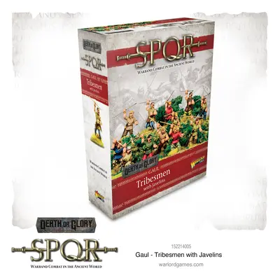 Warlord Games SPQR: Gaul - Tribesmen with javelins