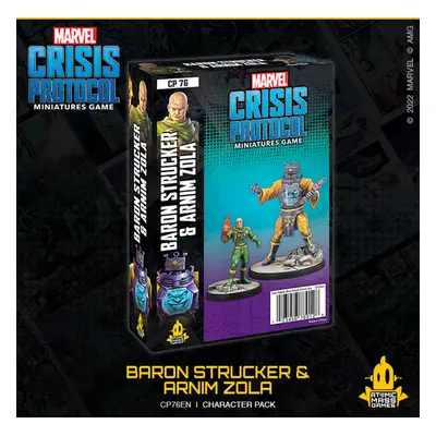 Atomic Mass Games Marvel Crisis Protocol Baron Von Strucker & Arnim Zola