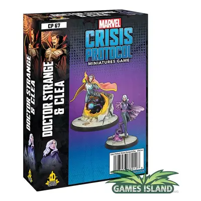 Atomic Mass Games Marvel Crisis Protocol: Doctor Strange & Clea Character Pack