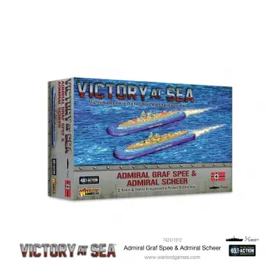 Warlord Games Victory at Sea: Cruisers - Admiral Graf Spee & Admiral Scheer