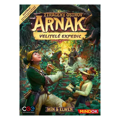 Mindok Ztracený ostrov Arnak: Velitelé expedic + 3 promo karty