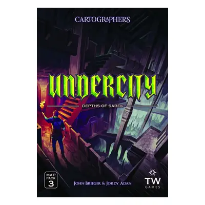 Thunderworks Games Cartographers Heroes Map Pack 3- Undercity