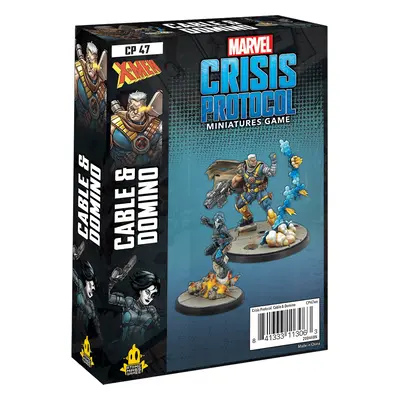 Atomic Mass Games Marvel Crisis Protocol: Cable & Domino